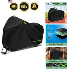 Bike Cover Waterproof Outdoor Storage for 1/2/3 Bikes, Bicycle Cover Rain Sun...
