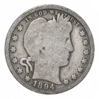 1894 Barber Quarter Average Circ