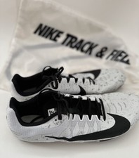 Nike Zoom Rival S9 Track  Field Cleats Pure Platinum Men's Size 10.5 NO Spikes