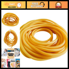 Natural Latex Rubber Tubing 5mm ID x 10mm OD - 1m Surgical Hose for Lab, Speargu