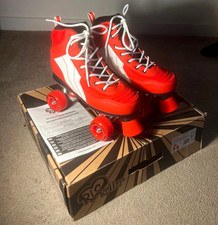 Rio Roller Pure Quad Roller Skates Red UK 5 EU 38 MPN RIO090