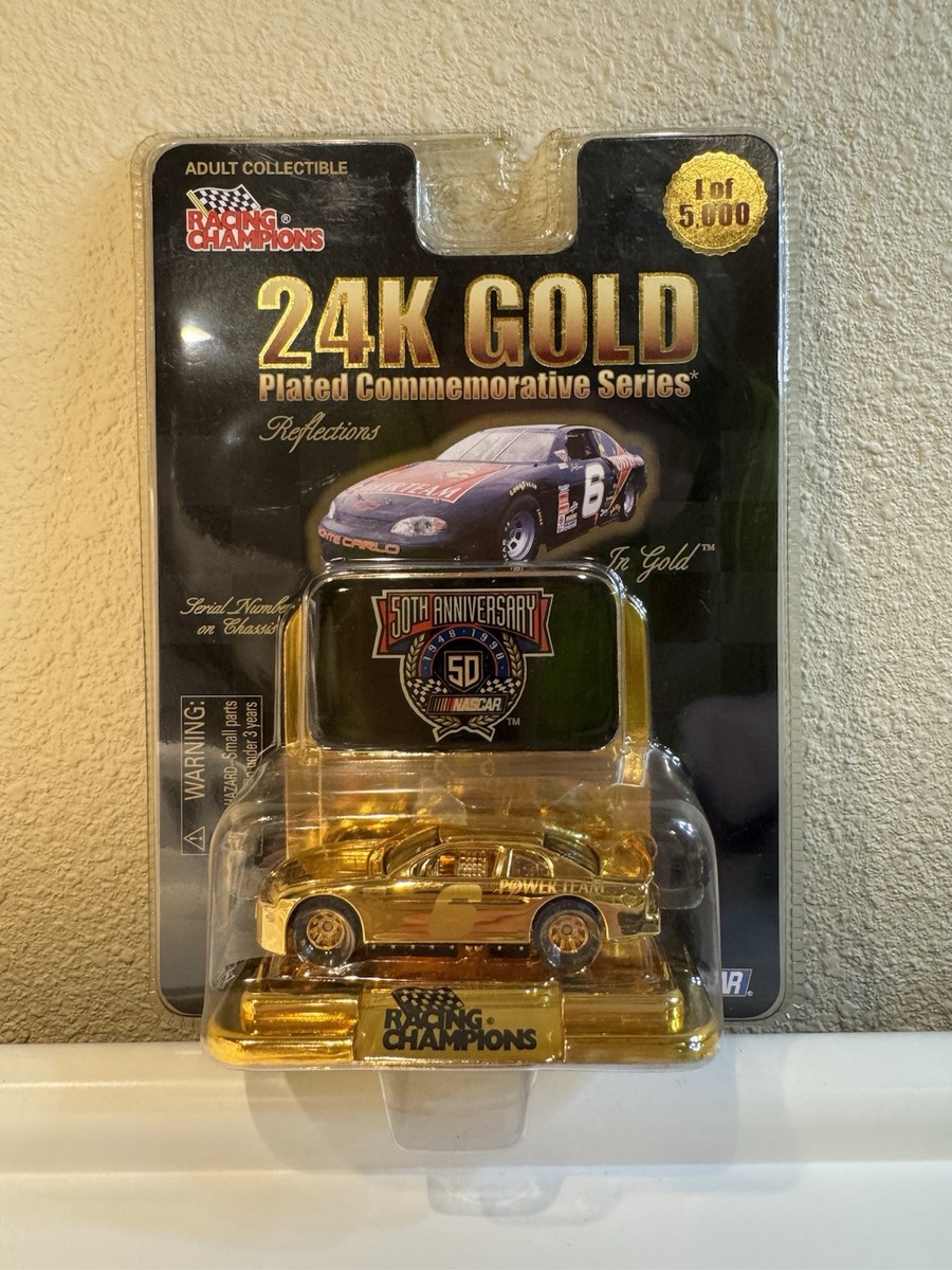 Racing Champions 24k Gold Series 50th Annversary NASCAR for