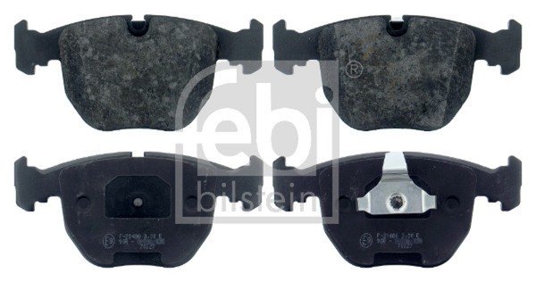Febi Bilstein Bremsbelagsatz Scheibenbremse 16345 FüR BMW X5 E53 E38 X3 E83 E39-image