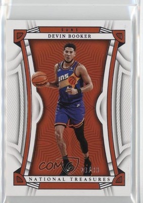 2022-23 Panini National Treasures 23/99 Devin Booker #10 rf2