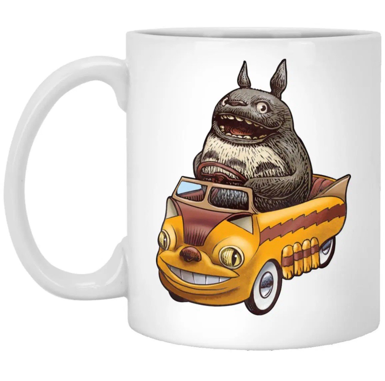My Neighbor Totoro Driving Catbus Mug Cup  Studio Ghibli