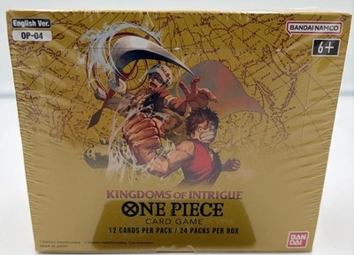 One Piece OP-04: Kingdoms Of Intrigue Booster Box New Sealed OP04 OP4