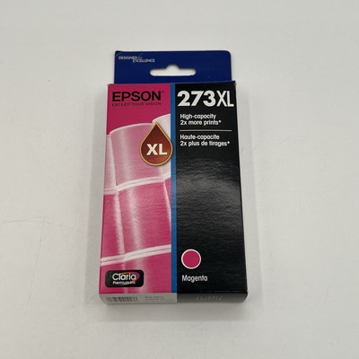 New Epson 273XL Magenta High Capacity Ink Cartridge (T273XL320) Exp 11/2017