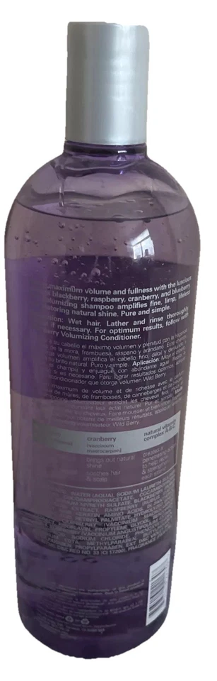 Back to Basics Volumizing Wild Berry Shampoo - 33 FL OZ / 1 LITER - Image 2 of 2