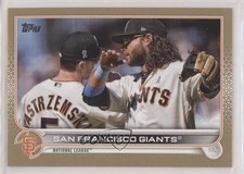 2022 Series 2 Gold San Francisco Giants Mike Yastrzemski Brandon Crawford 0b4t