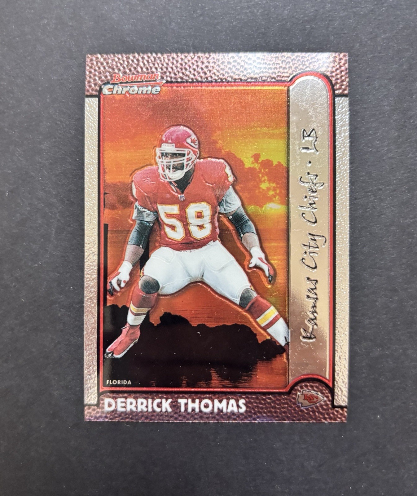 1999 Topps Bowman - Derrick Thomas (NFL HOF) #129
