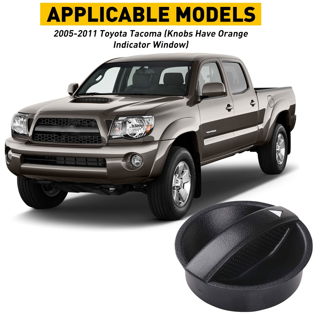 For 2005-2011 Toyota Tacoma Heater AC Fan Temperature HVAC Control Knob Switch