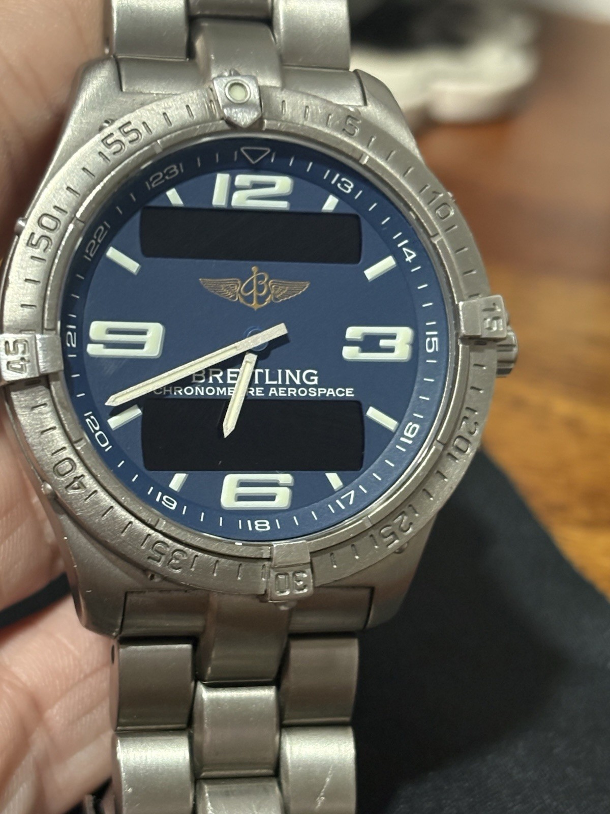 Breitling Chronometer Aerospace Watch. Guaranteed… - image 3