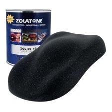 Z-Tone Hamlet Black, Zolatone Multi-Tone Splatter Finish Coating Paint - Gallon