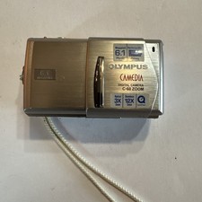 Olympus Camedia Digital Camera C-60 Zoom 6.1MP - Silver - Untested Parts Only
