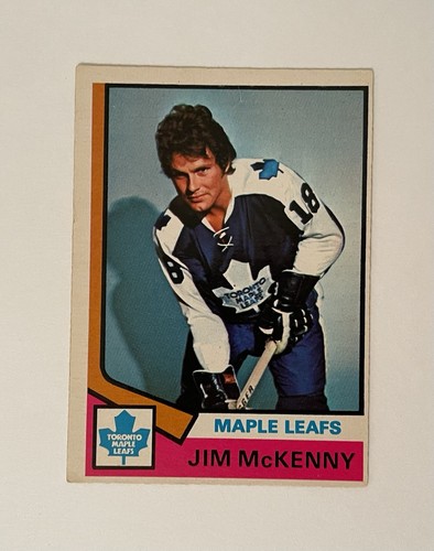 Jim McKenny #198 1974 O-Pee-Chee card