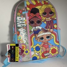 L.O.L. Surprise Backpack NWT LOL Surprise Sparkly Book Bag NEW Bae Squad