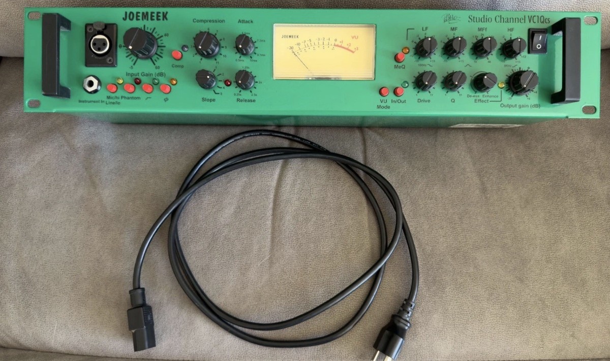 RARE — Joemeek VC1Qcs - Mic Preamp, Compressor, EQ, Enhancer | eBay