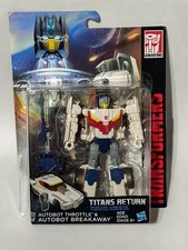 Transformers Titans Return deluxe class Autobot Breakaway   Headmaster Throttle