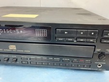 Sony CDP-C715 CD Player Auto Loading, Digital Out -tested, 5 Disc