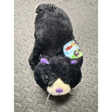 Pillow Pets Curious Cat Small 11 Inch Purple NWT PeeWee 2011 Plush Toy Halloween