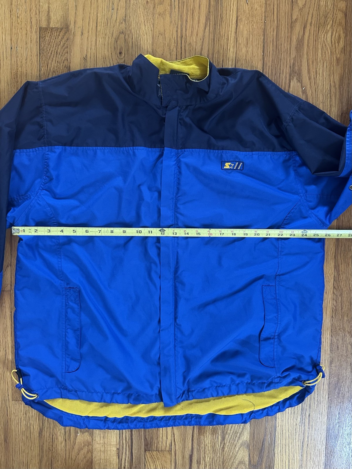 VTG Starter Windbreaker Jacket Men's LG Color Blocking 90s Y2K READ DESCRIPTION thumbnail 7