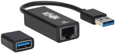   NEW Tripp Lite U336-000-GB-CA USB-C  USB-A to Gigabit Ethernet RJ45 Adapter