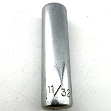 Craftsman CMMT43576 1/4 Drive 11/32 Deep Socket 6 Point USA