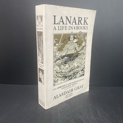 Lanark - Alasdair Gray 1987 Panther Granada A Life In 4 Books Paperback