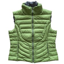 Be By Blanc Noir Weste XL Damen Daunenfüllung leicht limettengrün  