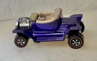 Hot Wheels Redline Hot Heap Deep Purple Flat Window Minty! 💜