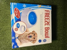 Freeze and Chill Ice Cold Dog and Pet Water Bowl