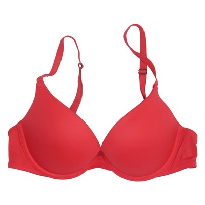 Pink Victoria's Secret, BH, Größe: 75C, WEAR EVERYWHERE PUSH-UP, Rot #HkD