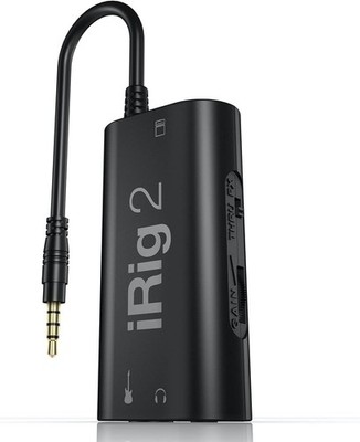 Bestselling iRig 2 Guitar Interface Adaptor for iPhone iPod Mac & Android