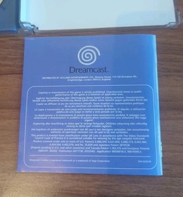 Vanishing Point Sega Dreamcast PAL complete with manual