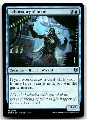 Laboratory Maniac #71 (Foil) (LP) Innistrad Remastered INR Magic MTG