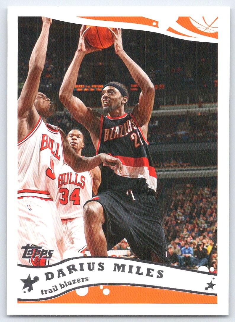 2005-06 Topps #214 Darius Miles Portland Trail Blazers