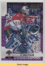 2017-18 O-Pee-Chee Platinum Legends Violet Pixels Ed Belfour #145 HOF READ 7ql