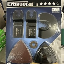 Erbauer Multi-Tool Accessory Kit 15 Pieces Working Tool Handy Tool New ✅ BARGAIN