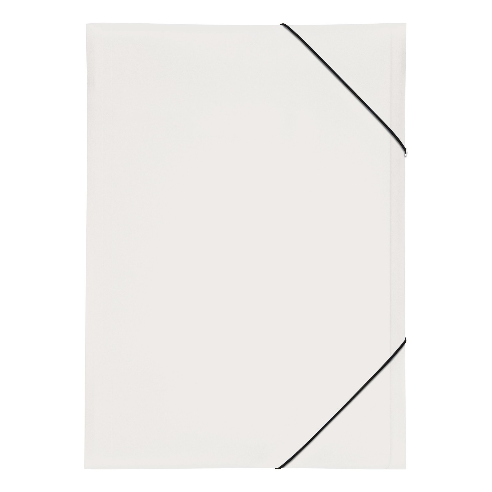 Pagna 21638 Elasticated Folder 3 Flaps Polypropylene A3 White