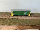 N scale Bluford Shops Bay Window caboose, Burlington Northern 11999 — photo 1