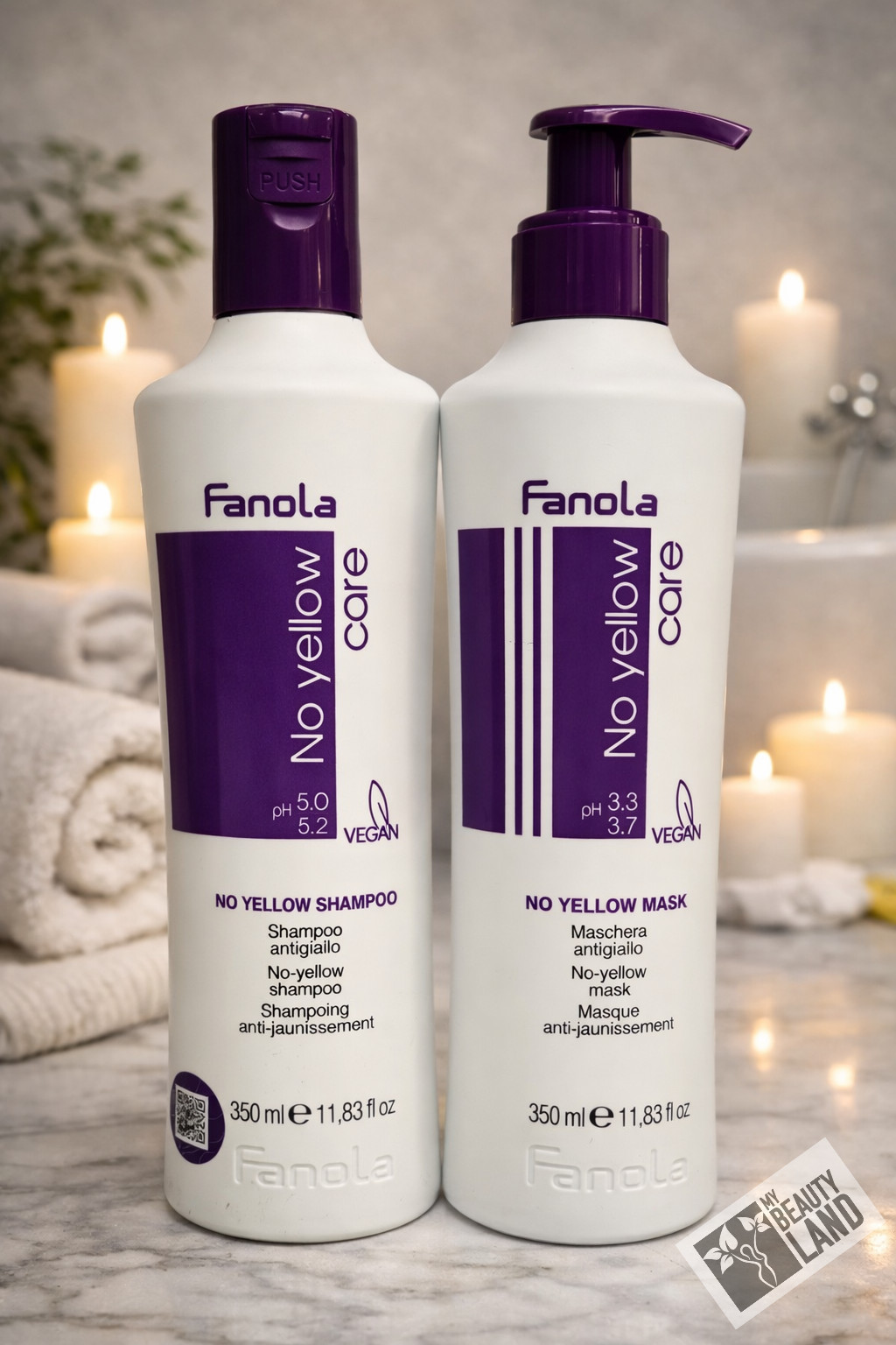 Fanola Yellow - No Hair Mask (350Ml) - Image 2