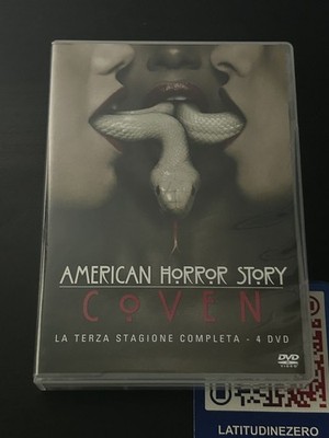 AHS AMERICAN HORROR STORY COVEN Dritte Staffel - DVD ITA auf Italienisch Big Box