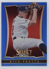 2013 Panini USA Baseball Box Set Select Blue Prizm Preview /199 Nick Pratto 3n3