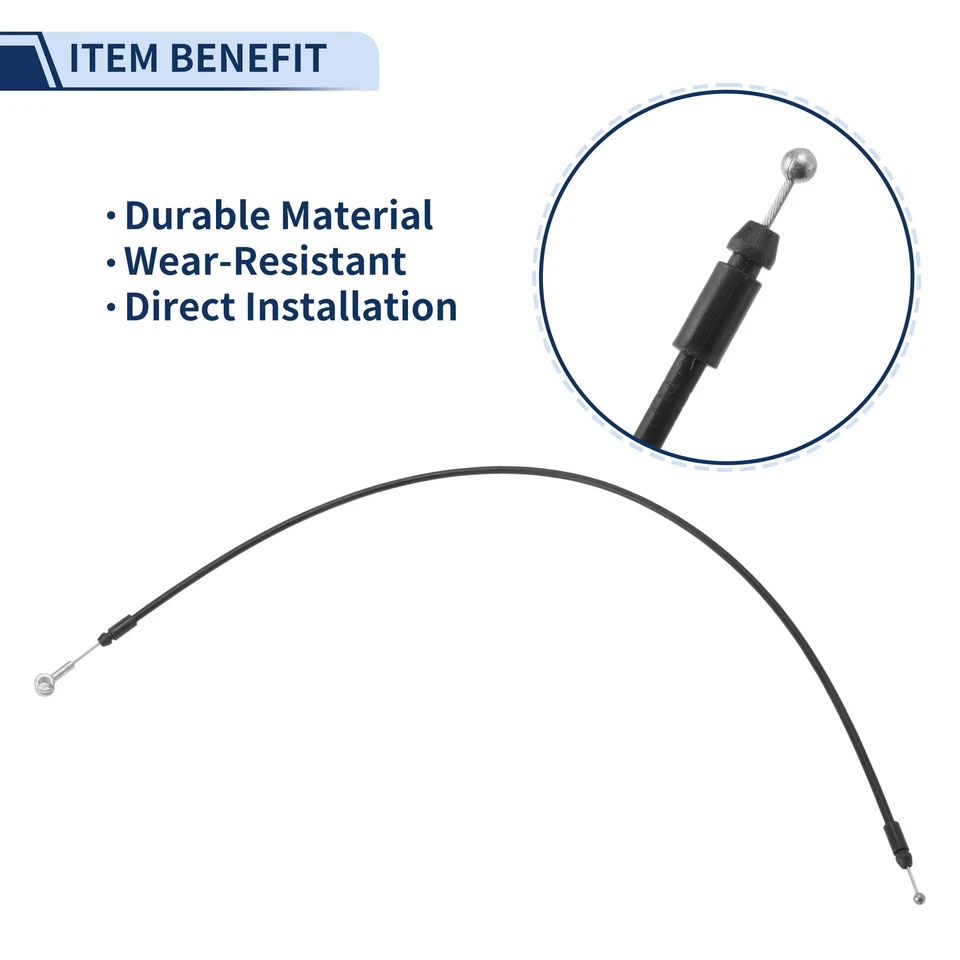 Hood Latch Release Cable for KIA RIO RIO 5 2006-2011 No.811901G100 - Image 3 of 4