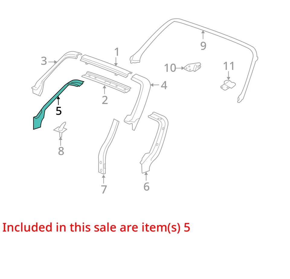 Cuadro Pontiac Saturn Solstice Sky 2006-2010 ASM con S INR SI (DERECHA) 19120995 NUEVO OEM Foto 2 de 3