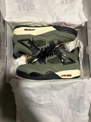 Nike Air Jordan 4 Retro SE  Olive  in excellent condition.  the original box.