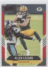 2021 Score Red Allen Lazard #284 0q3
