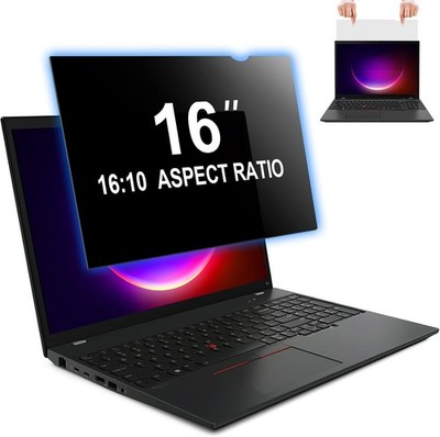 Magicmoon 16 Inch Privacy Screen Filter for 16:10 Aspect Ratio Monitor Laptop Sh