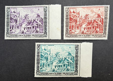 Laos. 1954 Golden Jubilee Hi Vals set of 3 MNH. Rare set. SEE PHOTOS
