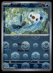 Oshawott 021/086 Scarlet & Violet: White Flare – Poke Ball Pattern